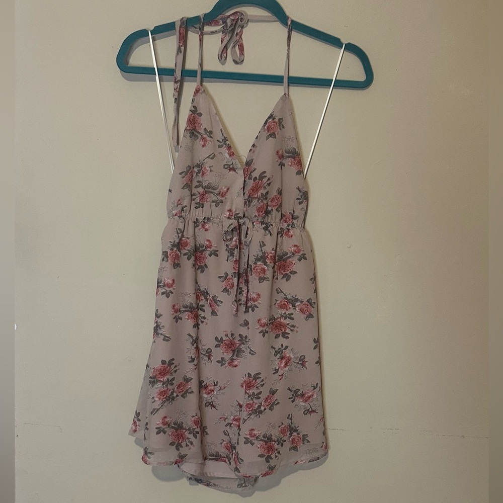 Princess Polly Blush Pink Floral Mini Dress - Picture 4 of 7